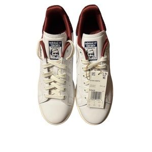 Adidas Originals Stan Smith White Shadow Red Mens Casual Sneakers FZ6429